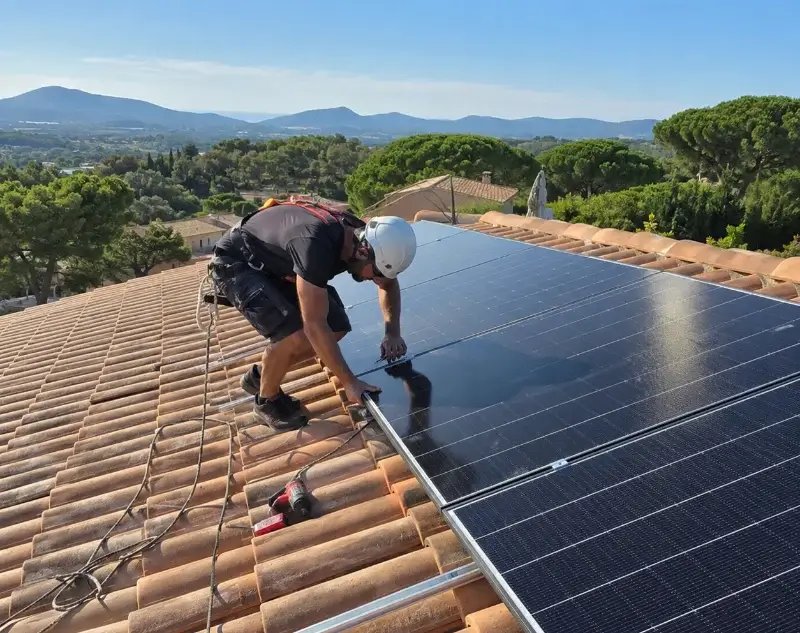 Installateur panneaux solaires Montarnaud — pose photovoltaïque sur toiture